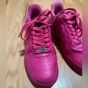 Nike Air Force 1 size 7 pink